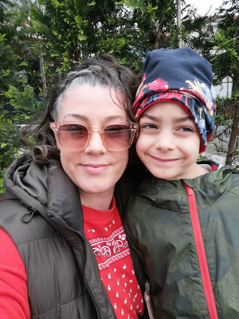Professional organizer, Missy Weimer and her son, 2023