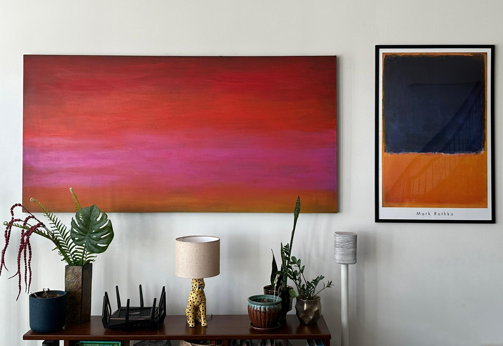 Decluttered living space by Life Hack Organizing, a professional organizing service in Oak Park, IL.