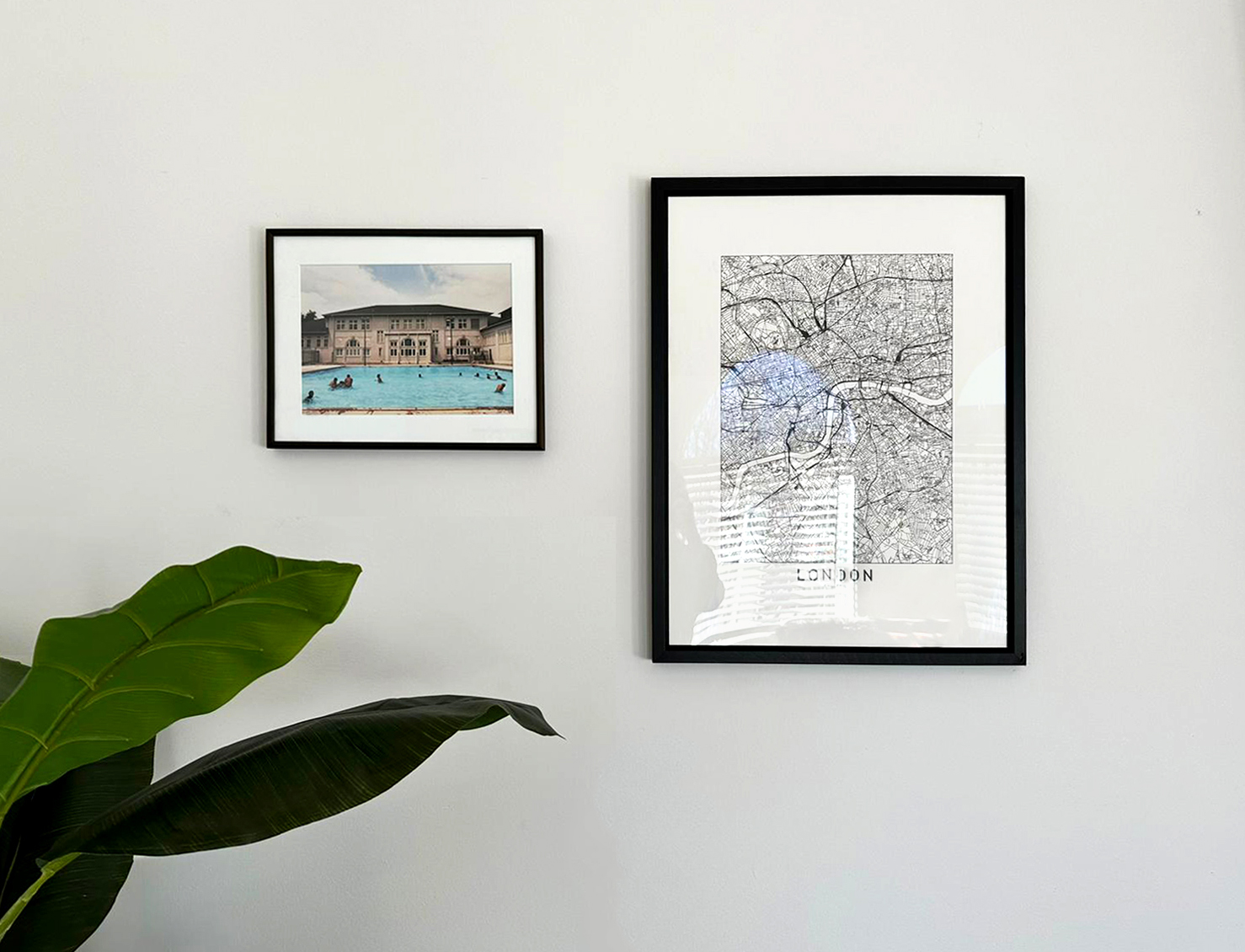 Art hung by Life Hack Organizing, a professional organizing service in the Chicagoland area.