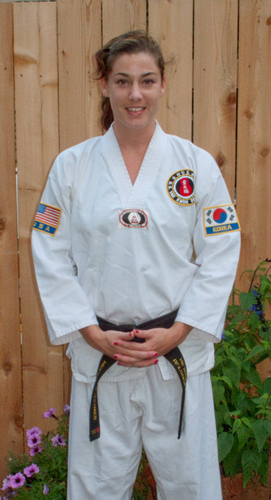 Professional organizer Missy Weimer, blackbelt in TKD